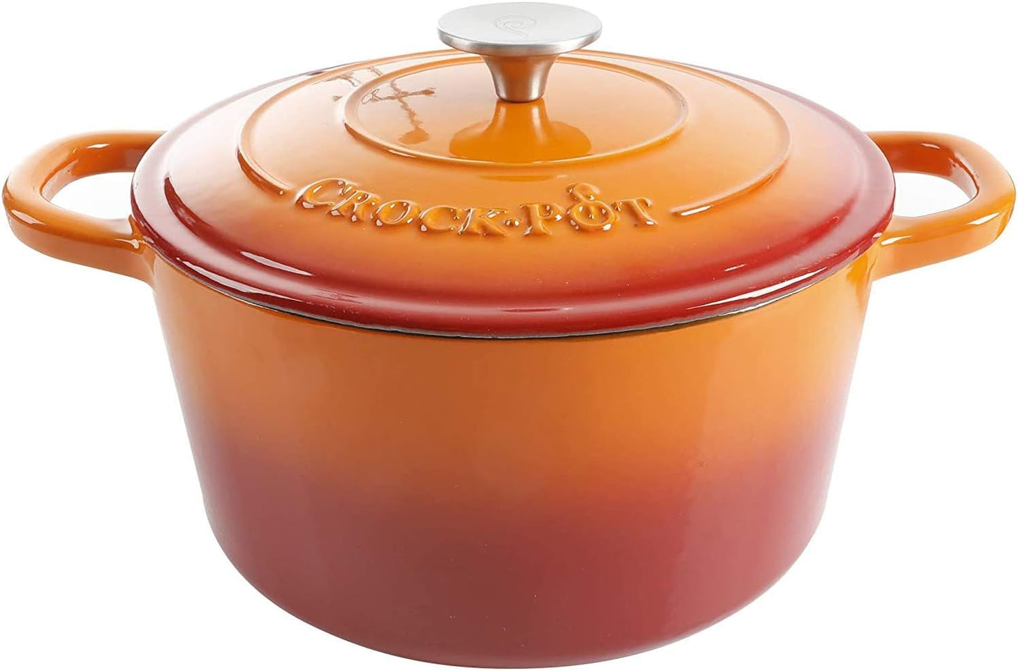 Crock-Pot 3 Quart Enameled Cast Iron Dutch Oven – Aqua r1f