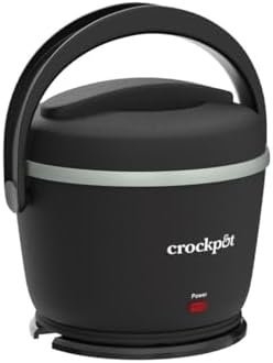 Crock-Pot Electric Lunch Box Food Warmer 20oz – Black leo