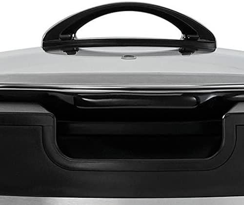 Crock-Pot Thermoshield 6 Quart Slow Cooker with Carry Handles m4w