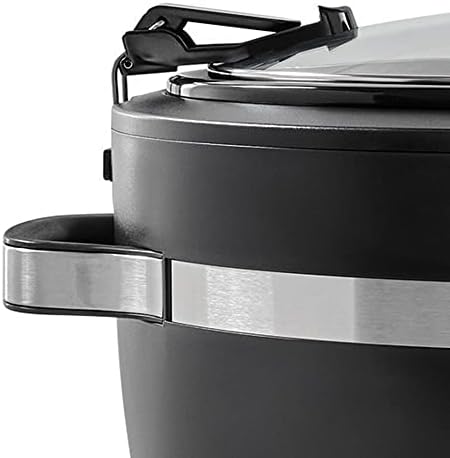 Crock-Pot Thermoshield 6 Quart Slow Cooker with Carry Handles m4w