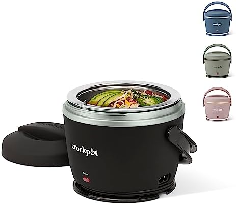 Crock-Pot Electric Lunch Box Food Warmer 20oz – Black leo