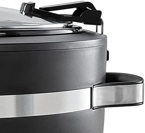 Crock-Pot Thermoshield 6 Quart Slow Cooker with Carry Handles m4w