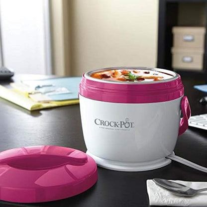 Crock-Pot Lunch Crock Portable Food Warmer 20oz – Pink zy3