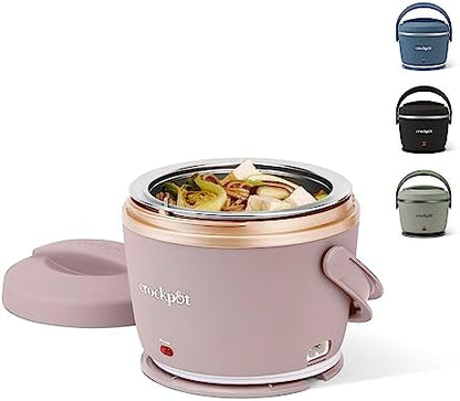 Crock-Pot Electric Lunch Box Food Warmer 20oz – Blush Pink 0bi