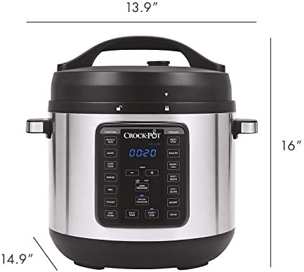 Crock-Pot 8 Quart Express Crock Multi-Use Pressure Cooker 8g1