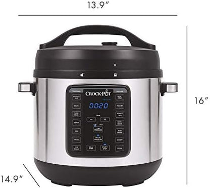 Crock-Pot 8 Quart Express Crock Multi-Use Pressure Cooker 8g1