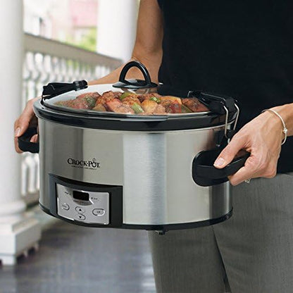 Crock-Pot Cook & Carry 6 Quart Programmable Slow Cooker hoq