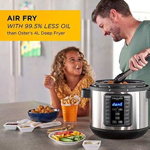 Crock-Pot Express Crisp 8 Quart 10-in-1 Pressure Cooker hmp