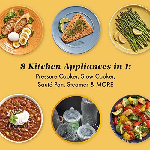 Crock-Pot 8 Quart Express Crock Multi-Use Pressure Cooker 8g1