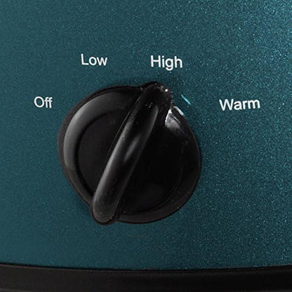 Crock-Pot 7 Quart Manual Slow Cooker – Turquoise 3f4