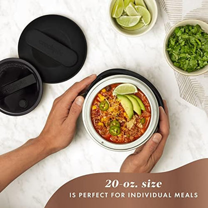 Crock-Pot Electric Lunch Box Food Warmer 20oz – Black leo