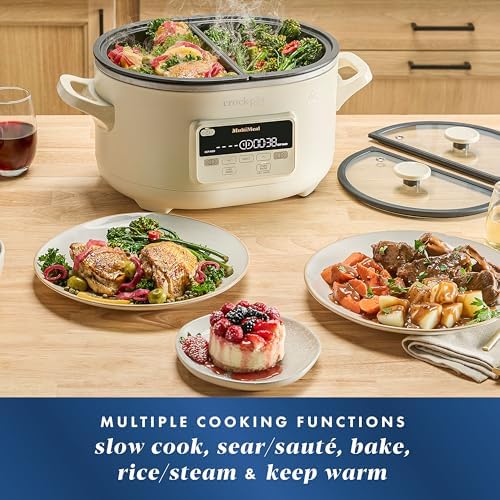 Crock-Pot MultiMeal Multicooker with Programmable Slow Cooker vda