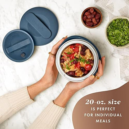 Crock-Pot Electric Lunch Box Food Warmer 20oz – Faded Blue e2h
