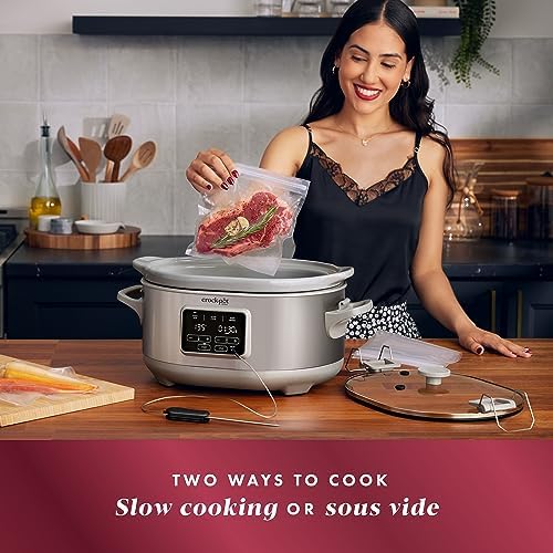 Crock-Pot 7 Quart Programmable Cook & Carry Slow Cooker vge