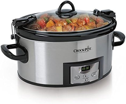 Crock-Pot Cook & Carry 6 Quart Programmable Slow Cooker hoq