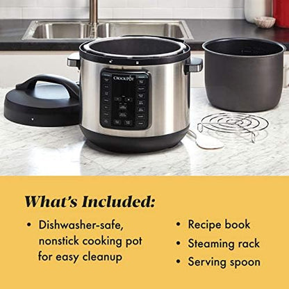 Crock-Pot 8 Quart Express Crock Multi-Use Pressure Cooker 8g1