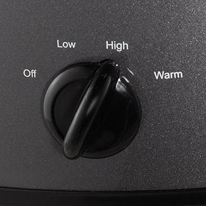 Crock-Pot 7 Quart Slow Cooker – Charcoal j9d
