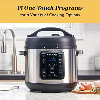 Crock-Pot 8 Quart Express Crock Multi-Use Pressure Cooker 8g1