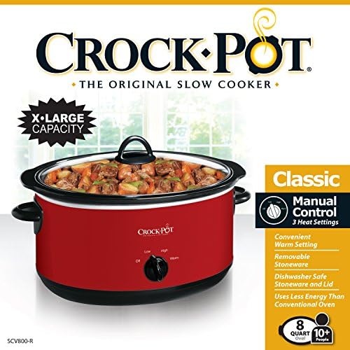 Crock-Pot Express Crock 8 Quart Programmable Slow Cooker fdh