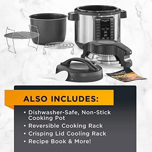 Crock-Pot Express Crisp 8 Quart 10-in-1 Pressure Cooker hmp