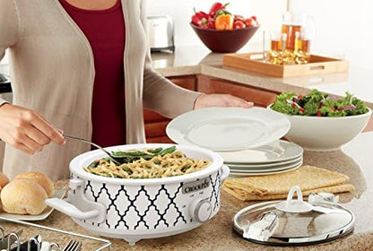 Crock-Pot 2.5 Quart Compact Casserole Slow Cooker xsb