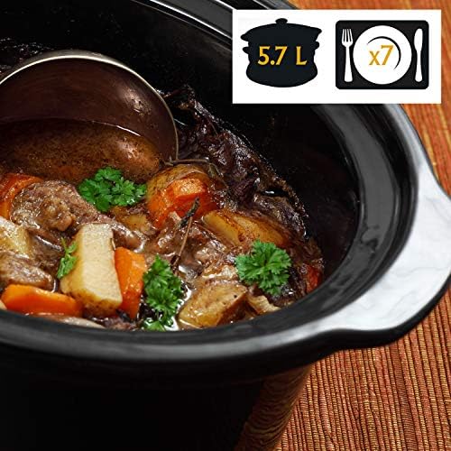 Crock-Pot Cook & Carry 6 Quart Portable Slow Cooker 5xt