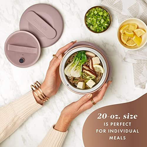 Crock-Pot Electric Lunch Box Food Warmer 20oz – Blush Pink 0bi