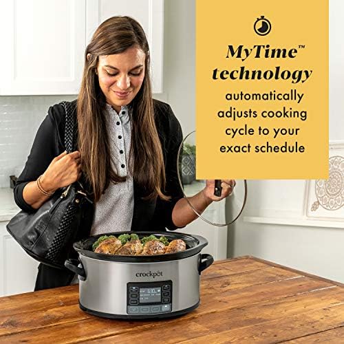 Crock-Pot MyTime 6 Quart Programmable Slow Cooker ltw