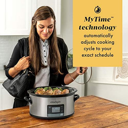 Crock-Pot MyTime 6 Quart Programmable Slow Cooker ltw