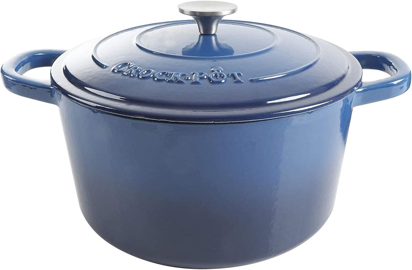 Crock-Pot 3 Quart Enameled Cast Iron Dutch Oven – Aqua r1f
