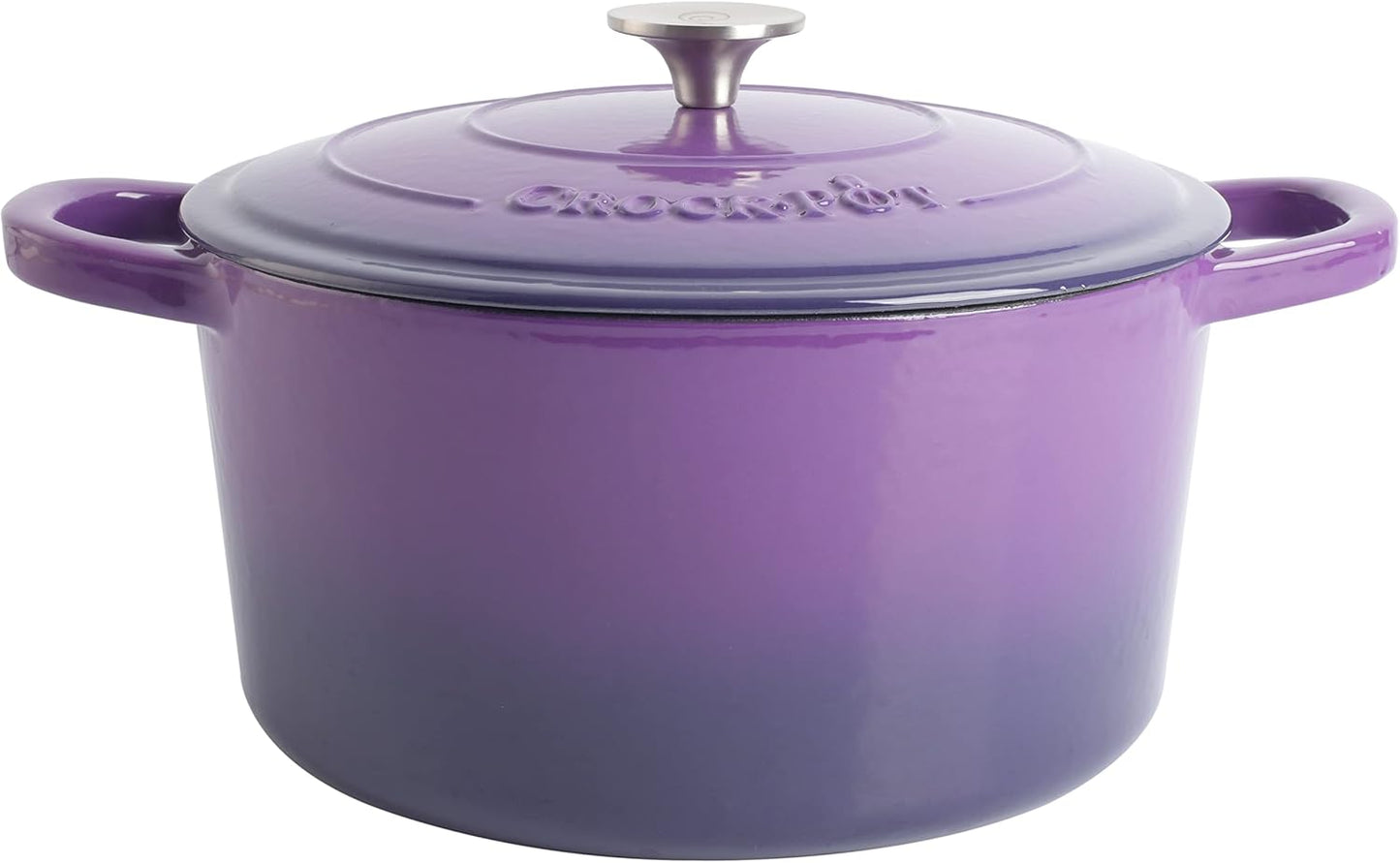 Crock-Pot 3 Quart Enameled Cast Iron Dutch Oven – Aqua r1f