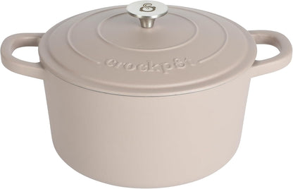 Crock-Pot 3 Quart Enameled Cast Iron Dutch Oven – Aqua r1f