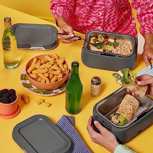 Crock-Pot Portable Electric Lunch Box Food Warmer 28oz l6e