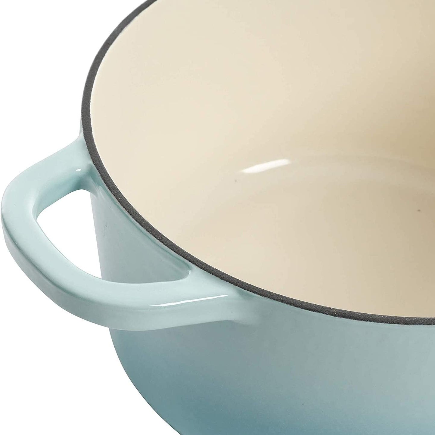 Crock-Pot 3 Quart Enameled Cast Iron Dutch Oven – Aqua r1f