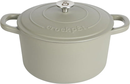 Crock-Pot 3 Quart Enameled Cast Iron Dutch Oven – Aqua r1f