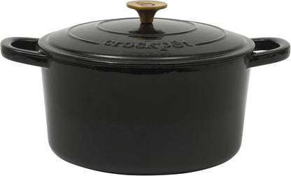 Crock-Pot 3 Quart Enameled Cast Iron Dutch Oven – Aqua r1f