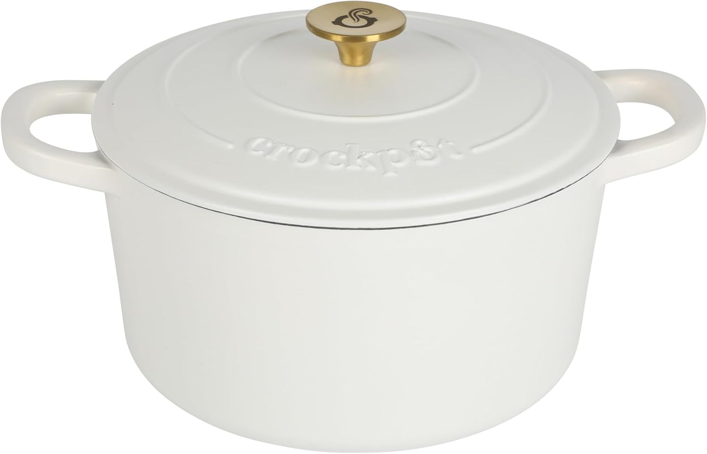 Crock-Pot 3 Quart Enameled Cast Iron Dutch Oven – Aqua r1f