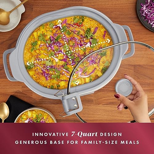 Crock-Pot 7 Quart Programmable Cook & Carry Slow Cooker vge