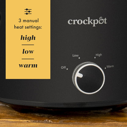 Crock-Pot 2 Quart Mini Slow Cooker – Classic Compact Cooker cs2