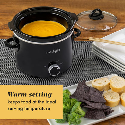 Crock-Pot 2 Quart Mini Slow Cooker – Classic Compact Cooker cs2